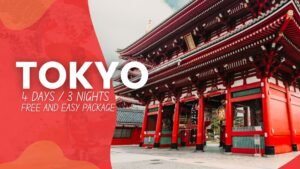 Tokyo 4 Days & 3 Nights Free & Easy Package